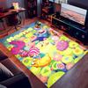 Custom personalization Adventure Time Print Area Rug - Soft, Washable Non-Slip Indoor Mat,Living Room,Home&Office Decorative Rug