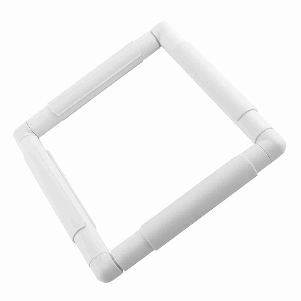 Square Rectangle Plastic Clip Frame for Embroidery Cross Stitch Quilting Needlepoint Tool