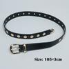 Vintage Punk Rivet Belts Versatile Jeans Belt Fashion Pin Buckle Belt
