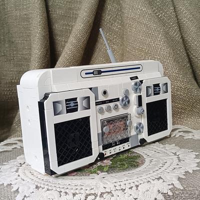 Retro-Inspired Vintage Radio Building Blocks Set Creative&Educational Toy Unique Vintage Collectible MustHave Home Decor Piece