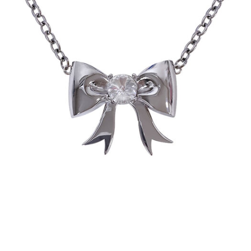 HURJABOYACC Big ribbon necklace