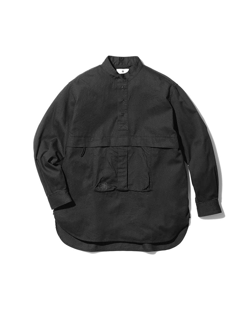

[Snow Peak] Shirt TAKIBI Light Denim Utility Pullover Black
