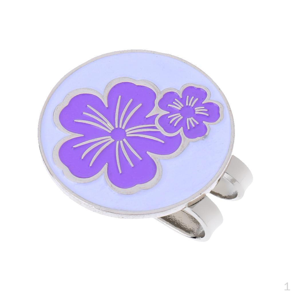 Clip for Golf Hat with Ball Marker