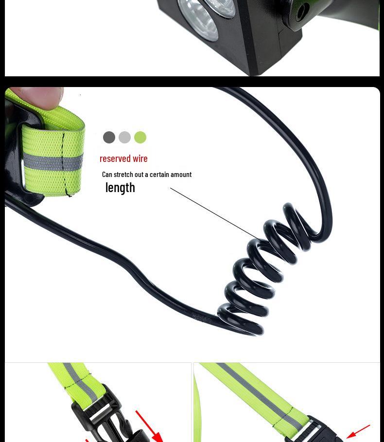 2020 USB Rechargeable Chest Light for Outdoor and Night Running