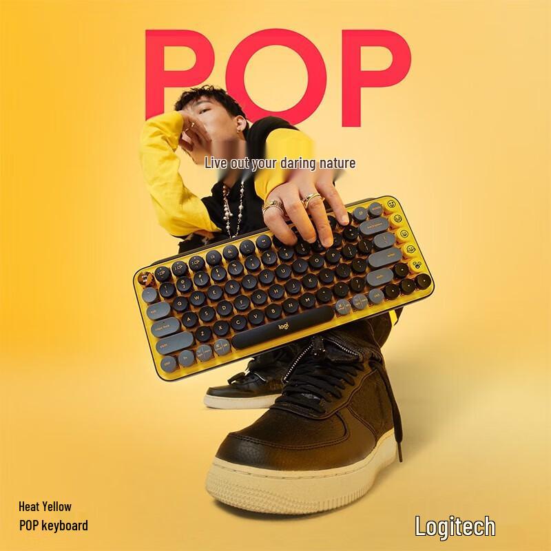 Logitech POP Keys Wireless Mechanical Keyboard