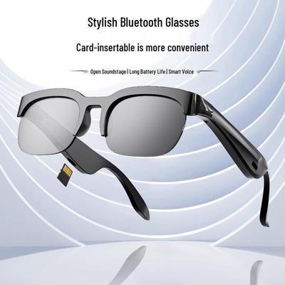 XG90 Bluetooth-Sonnenbrille mit KI-Übersetzungs-Ohrhörern & Speicherkartensteckplatz