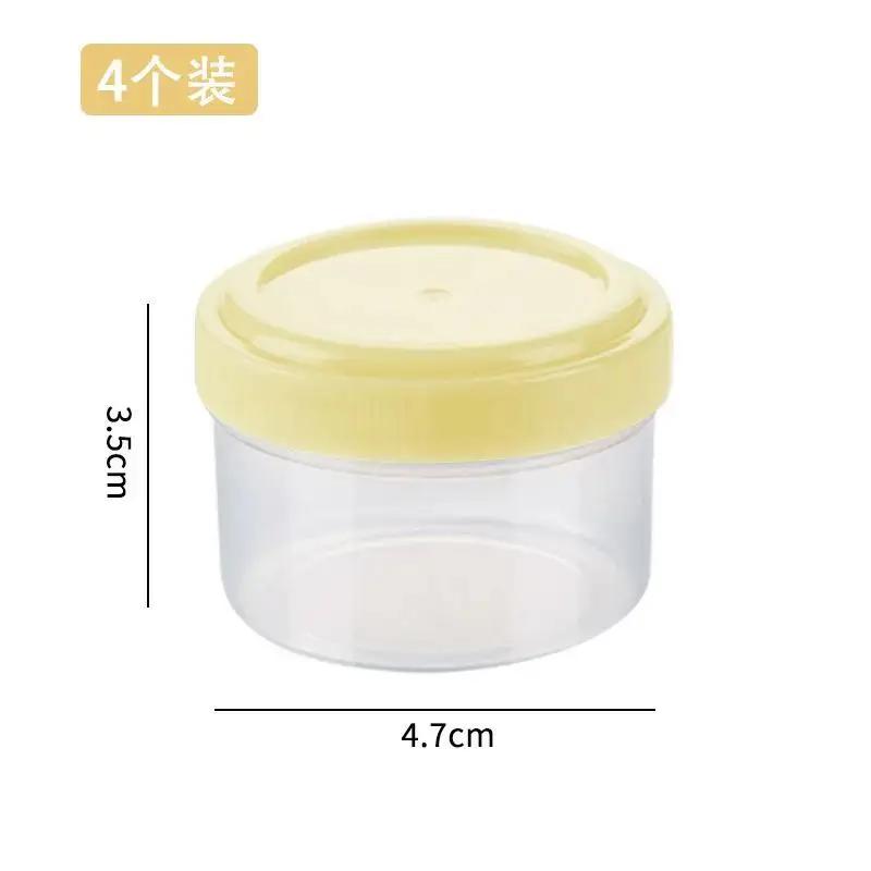 Small portable sauce squeeze bottle thickened plastic squeeze bottle sauce pot sub-packaging bottle sauce squeeze pot oil set