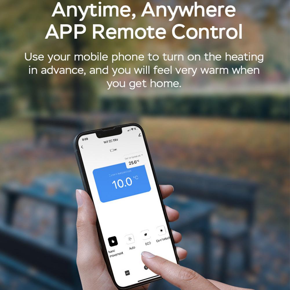 Temperature Control Valve For Tuya Smart WIFI Thermostatic Valve Smart Heating Valve Remote Control APP Home Improvement