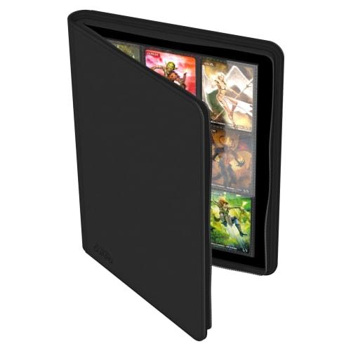 Ultimate Guard Zip Folio Xenoskin Black, 360 Pages, 18 Pockets Per Page (UGD010208)