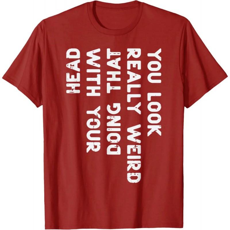Mens Streetwear Graphic Tee Cotton Short Sleeve T-Shirt Loose Fit Casual