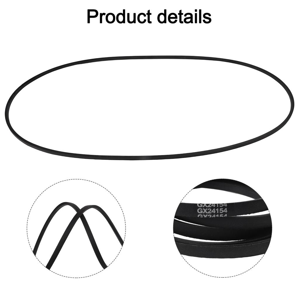 Strong Lawn Mower Belt Compatible with For M118760 07200116 1732966 Replaces 915157 915169 for Reliable Performance