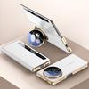 Cowhide Flip Leather Case for Honor Magic V5 Business Smart Sleep Wake Cell Phone Cover Cases for MagicV5 Lens Stand Capa