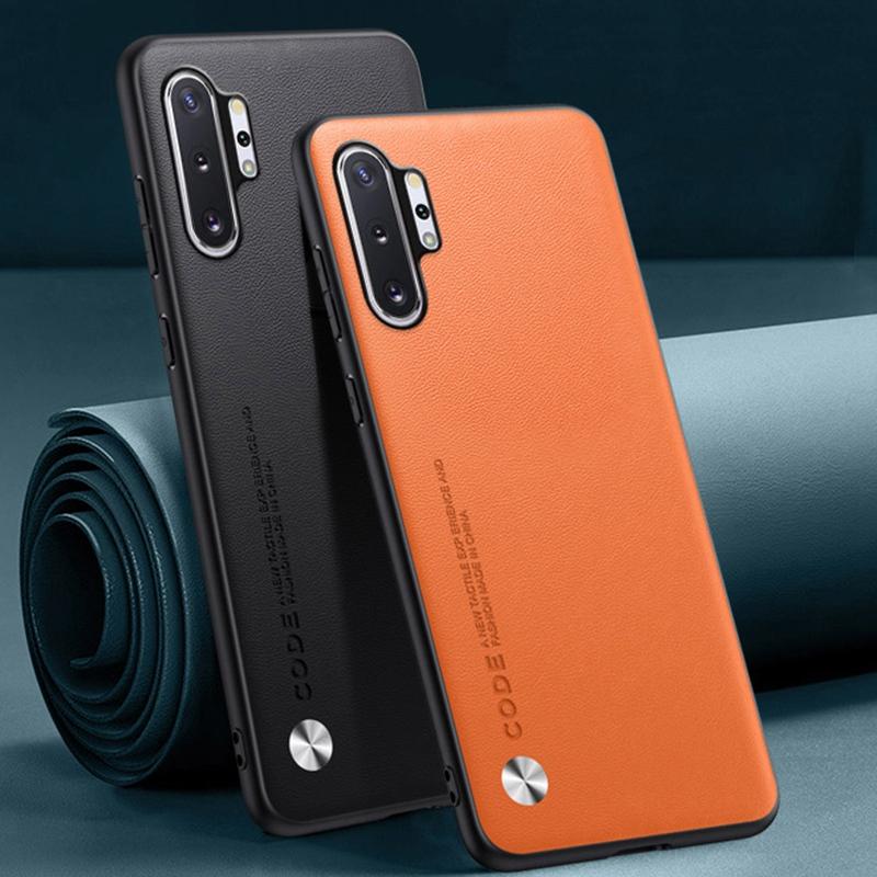 

Luxury PU Leather Case For Samsung Galaxy Note 10 Plus Back Cover Silicone Full Protection Phone Case For Samsung Note10 Plus 5G Samsung Note 10 Plus небо синє кольору