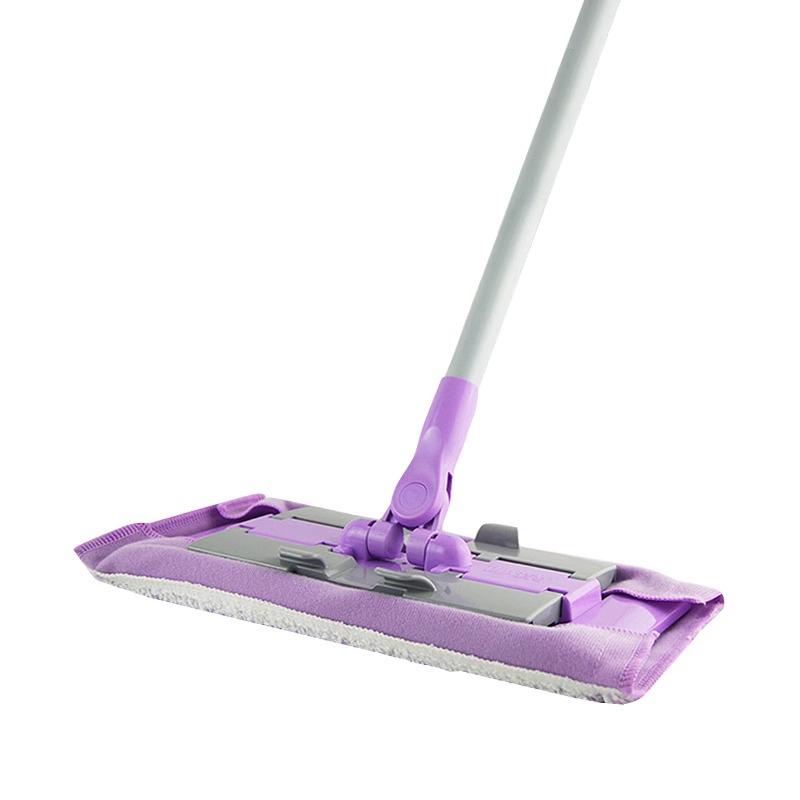 Miao Jie Washable Clip-on Flat Mop Head for Wood Floors