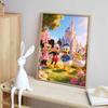 Disney Mickey Mouse and friends castle diamond painting handmade diy mosaic art painting kit home decoration