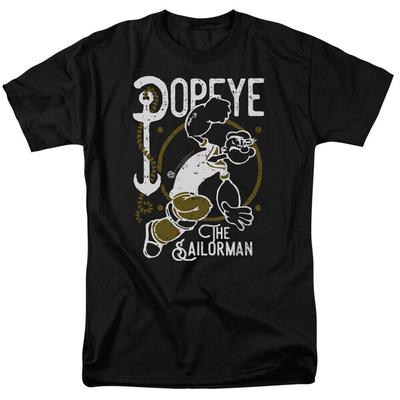 Popeye Vintage Sailorman Comic Book Cartoon Tee חולצת טריקו לשני המינים