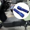 2 Pieces Motorcycle Footpegs Folding Accessories Easy Installation Lightweight Repair