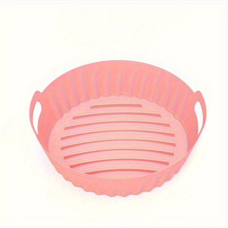 Air Fryer Multifunctional Liner Silicone Home Silicone Air Fryer Accessories Fryer Baking Pan Bread Moulds Baking Utensils