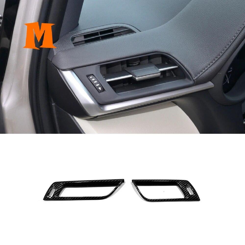 Carbon Fiber For Toyota Sienna  2022 Interior Accessories Car Gear Shift Box Armrest Box Panel Frame Decor Sticker Cover