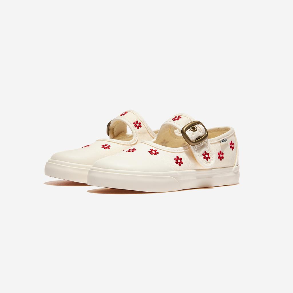 Vans Mary Jane Velcro Chantilly Floral [VN000CRYKSF-Chantilly Floral WHITE/RACING RED]