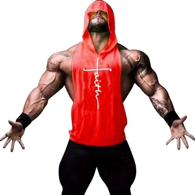 Menn Uformell Mote Tank Top Gym Fitness Trening Bomull Ermeløs skjorte Sommerklær Mannlig Kroppsbygging Singlet Hip Hop Vest