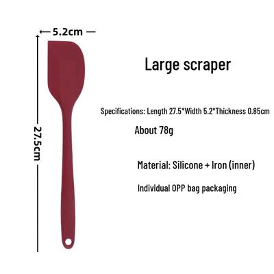 ZISIZ Silicone Baking Scraper & Spatula