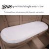 Car Interior Accessory Soft Fluffy Cushion Set Plush Seat Luxury Thickened Washable Non-Fading Protector Winter