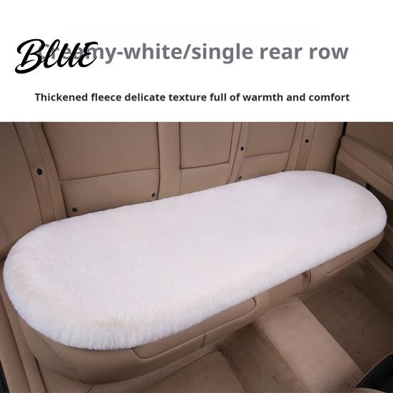 Car Interior Accessory Soft Fluffy Cushion Set Plush Seat Luxury Thickened Washable Non-Fading Protector Winter