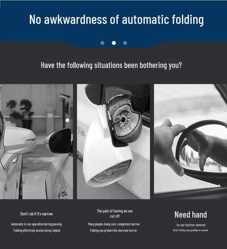 Electric Folding Rearview Mirror for Cruze, Cavalier, Malibu, and Malibu XL - Modified and Upgraded