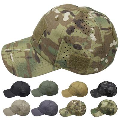 Tactical Camouflage Baseball Cap Summer Sun Hats Baseball Caps Breathable Fishing Hat For Camouflage Hiking Hat Trucker