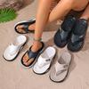 Elegante Dames Teenslippers | Eenvoudig Ontwerp, Unisex, Perfect voor Dagelijks Woon-Werkverkeer of Strandtrips, Alle Seizoenen, EVA Materiaal, Damesschoenen
