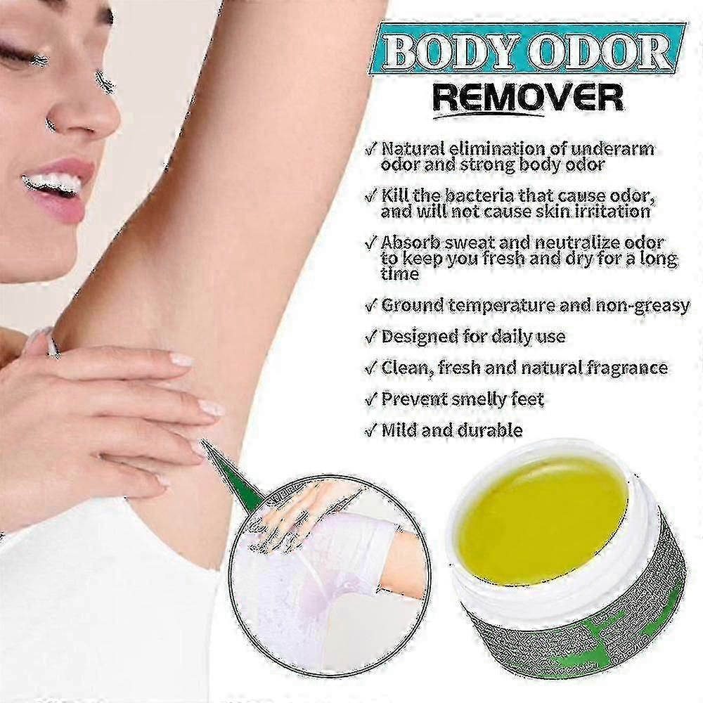 1-3pcs OUHOE Odor Remover Cream Body Armpit Underarm Sweat Deodorant Removal Relief