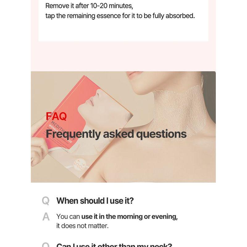 Meditherapy Falten-Passform Halsmasken-Set