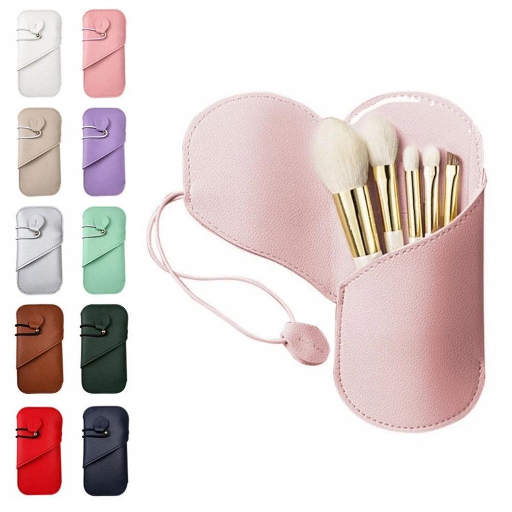 Dustproof Makeup Brush Holder Flip Lid Makeup Brush Storage Bag Makeup Brush Case  Beauty Tools