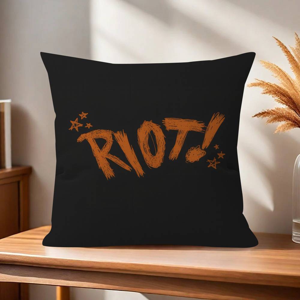 Band paramore logo  Cushion Cover Decorative Pillow Sofa Home Decor case pillow cases