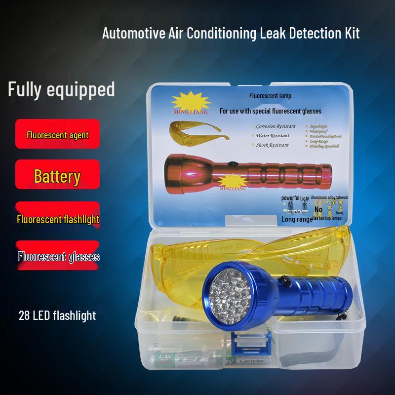 Fluorescent Leak Detection Tool for Car AC and Refrigeration Systems