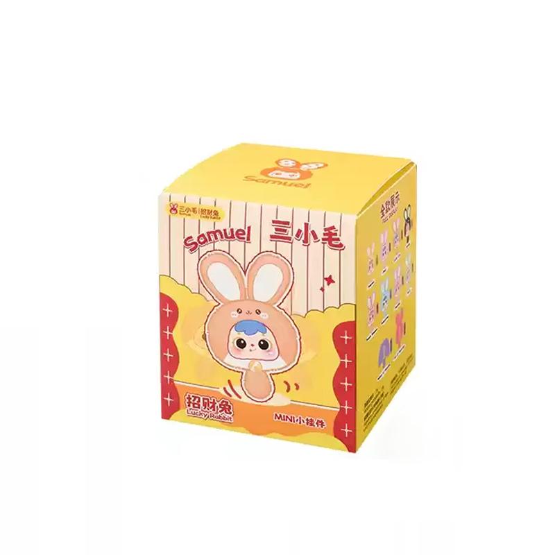 

Мини Серия Богатства Кролик Загадочный Виниловый Плюшевый Слепой Бокс Игрушка Рюкзак Кукла Подвеска Украшение Подарок на День Рождения для Девочки Random 1 pcs