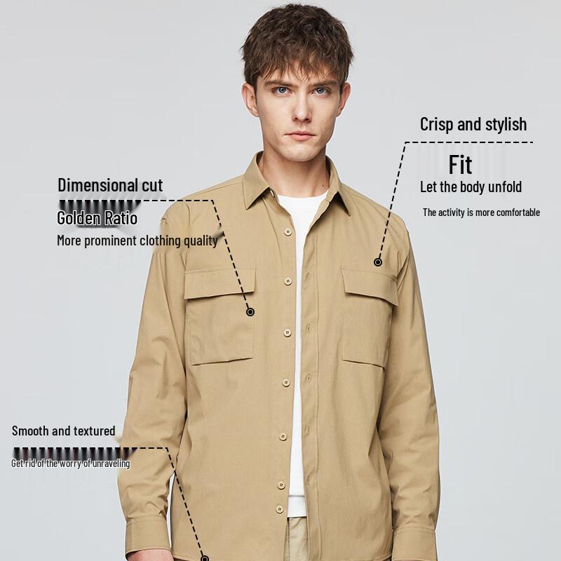 FIRS Men's Triple-Defense Shirt Jacket