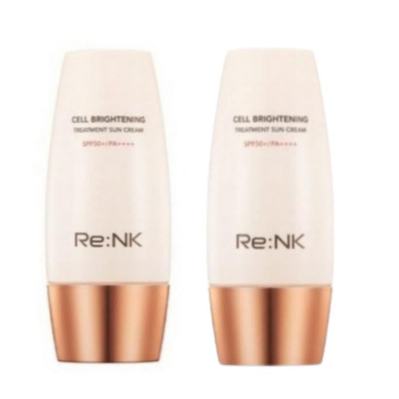 Re:NK Cell Brightening Treatment Sun Cream SPF50+ PA++++ 55ml x 2 Korean Sunscreen