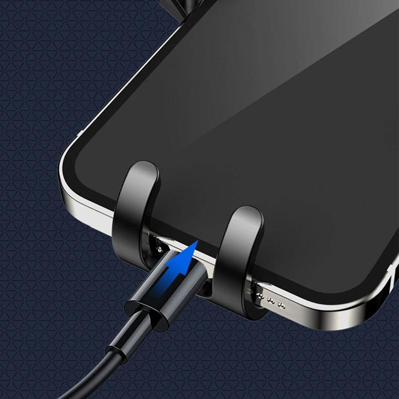 Suport universal pentru telefon auto, suport pentru GPS, suport pentru ventilație auto, pentru iPhone 14, 13, 12, 11 Pro Max, XR, Xiaomi, Samsung