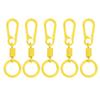 5Pcs Lobsters Clasp Hook Key Rings Buckle Light Weight Zincs Alloys Carabiner Keychains for Hiking Travel Daily Carry