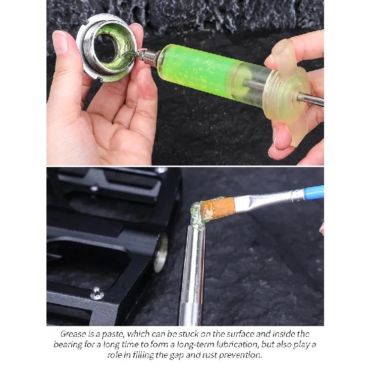 Lebycle Bicycle High Quality Lubricating Oil For Shimano Green Effect Bearing Grease Hub Lubricants Lipid Elements 50g
