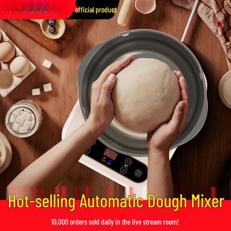 Multifunctional Automatic Dough Mixer and Kneader for Home Use