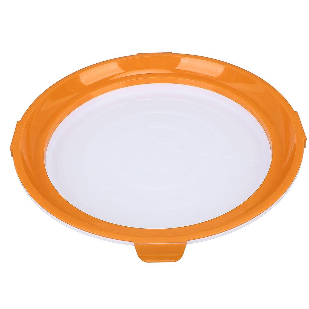 Tavă de conservare a alimentelor, multifuncțională, de formă rotundă, reutilizabilă, sigilată în vid