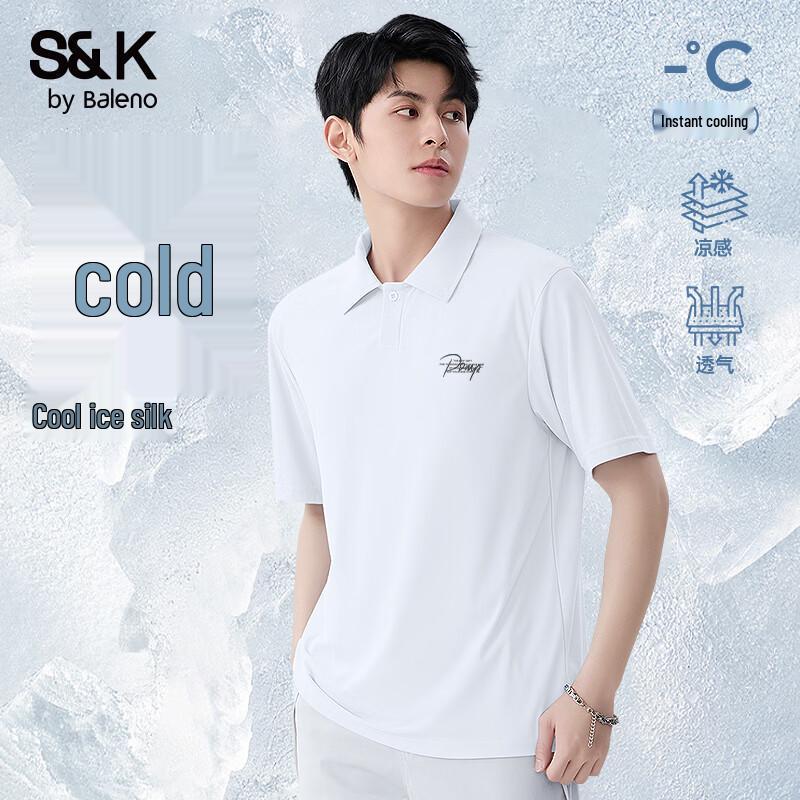 Baleno S&K Series Men s Short Sleeve Pique Polo Shirt M