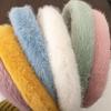 Fluffy Pink Cute Cartoon Face Wash Headband Hairband Hair Clip Hairpin Headwear for Women