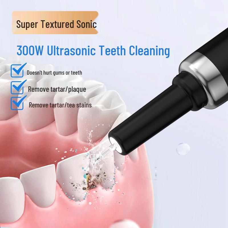 Portable Ultrasonic Water Flosser and Tooth Cleaner