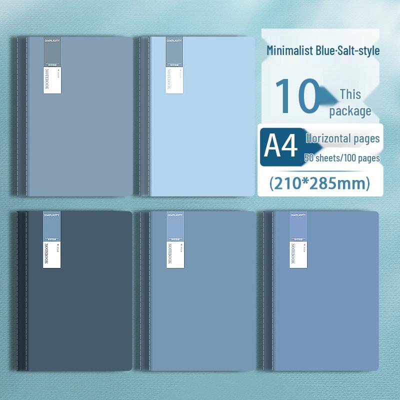 2024 Stylish A5 Homework Notebooks for Elementary to High School Students