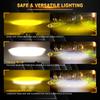Spotlight Motorcycle LED Auxiliary Headlight Universal Modified Light Driving Fog Lamp For BMW R1200GS F800GS ADV Yamaha MT07