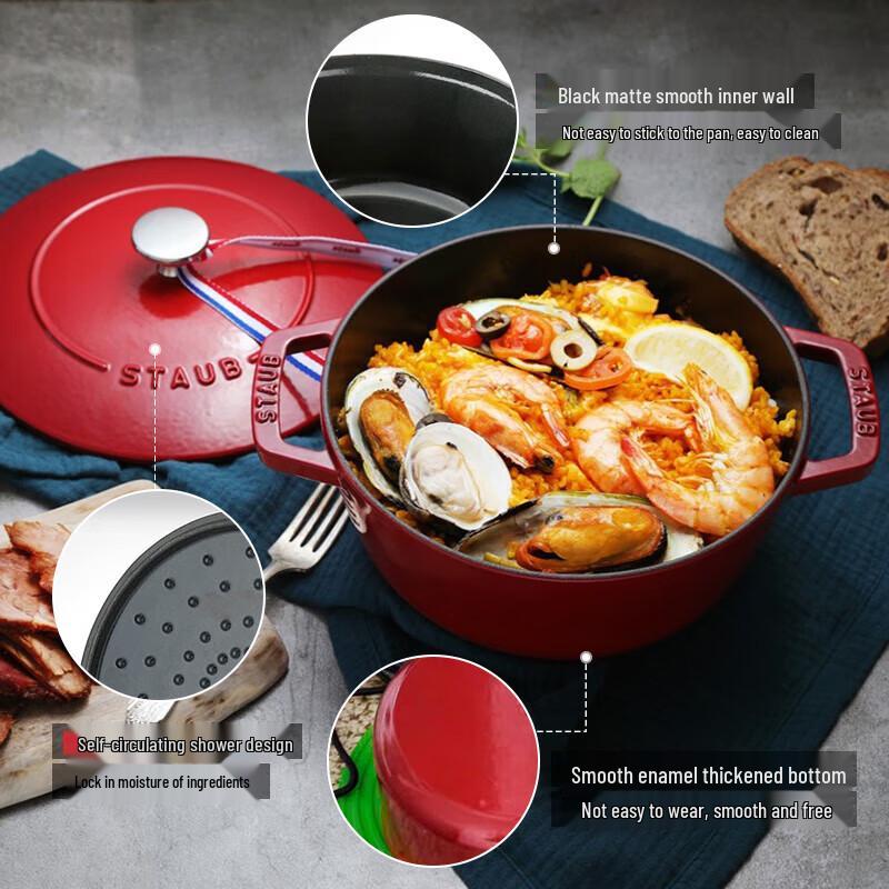 Zwilling Round 24cm Enameled Cast Iron Casserole Pot